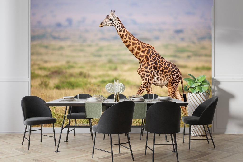 The Giraffe Wall Mural Wallpaper