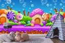 Candy Land Wall Mural Wallpaper