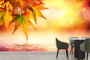 Autumn Leaves Wall Mural Wallpaper