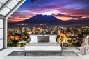 Kagoshima Volcano Japan Wall Mural Wallpaper