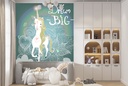 Dream Big Unicorn Wall Mural Wallpaper