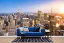 Manhattan Skyscrapers New York City Skyline Wall Mural Wallpaper