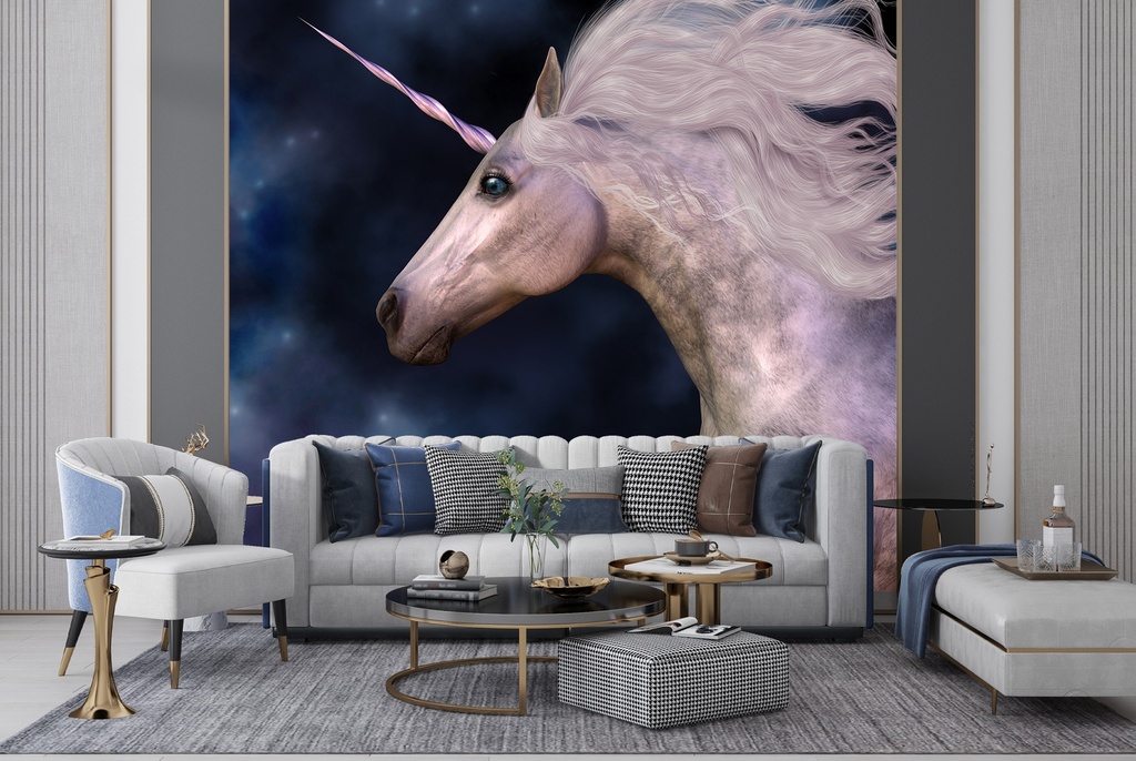 Mystical Unicorn Wall Mural Wallpaper