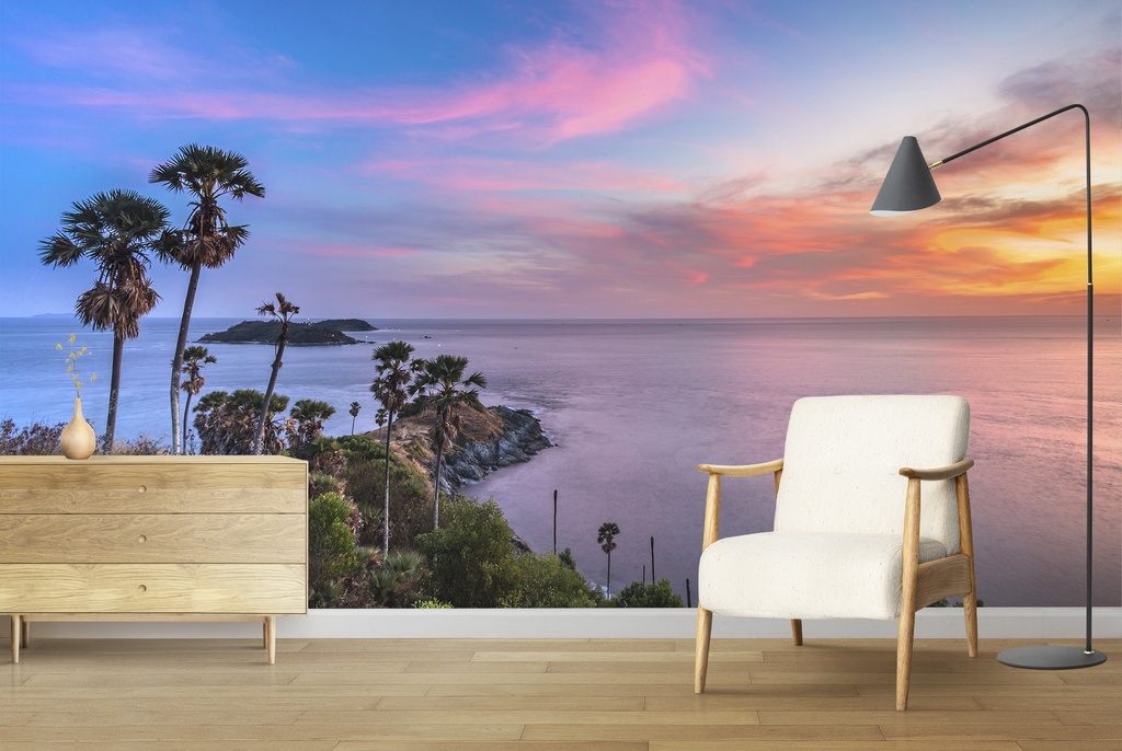 Phuket Bay Thailand Sunset Wall Mural Wallpaper