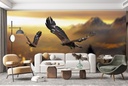 Mountain Eagle Wall Mural Wallpaper