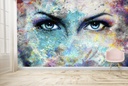 Goddess Graffiti Art Wall Mural Wallpaper