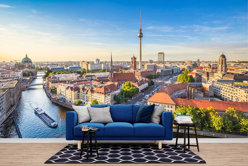 Berlin, Germany City Skyline Wall Mural Wallpaper
