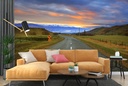 Mountain Road Landscape Wall Mural Wallpaper