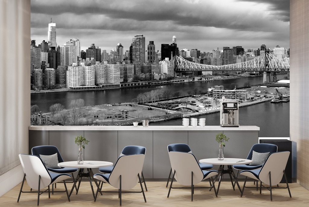 New York City Panoramic Wall Mural Wallpaper