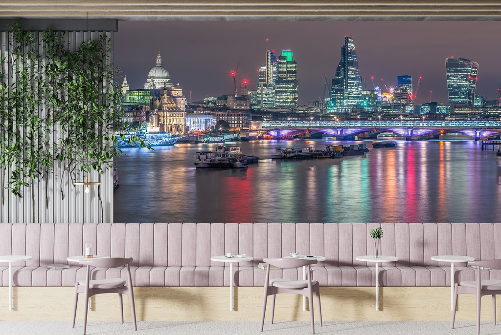 London UK City Skyline Wall Mural Wallpaper