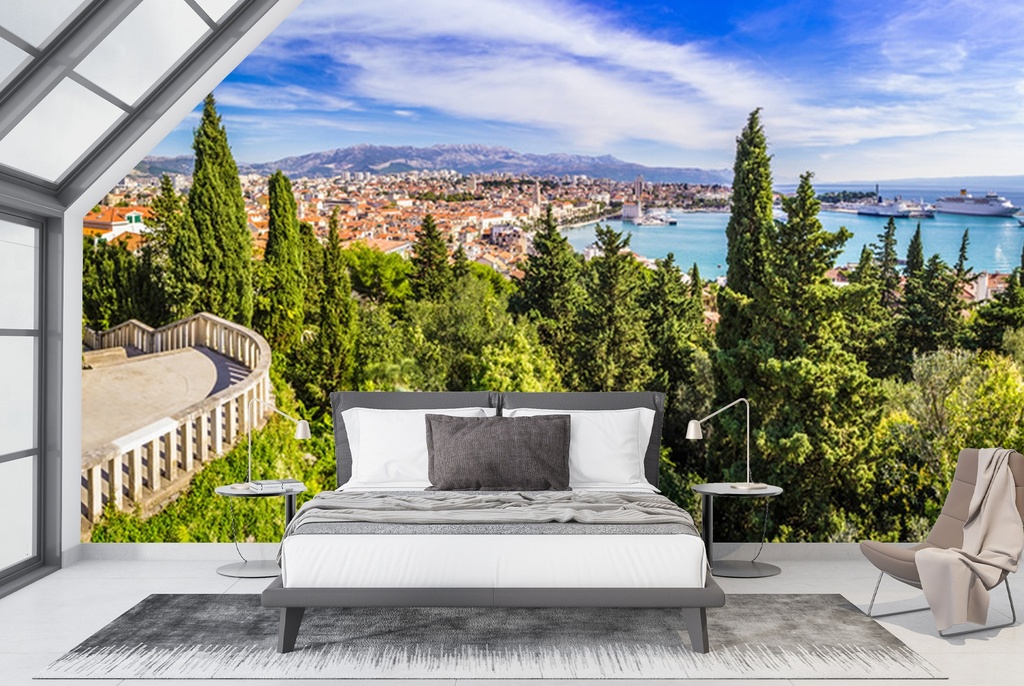 Croatia Skyline Wall Mural Wallpaper
