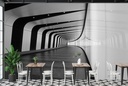 3D Tunnel Abstract Wall Mural Wallpaper