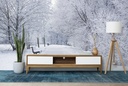 Winter Trees White Forest Wall Mural Wallpaper