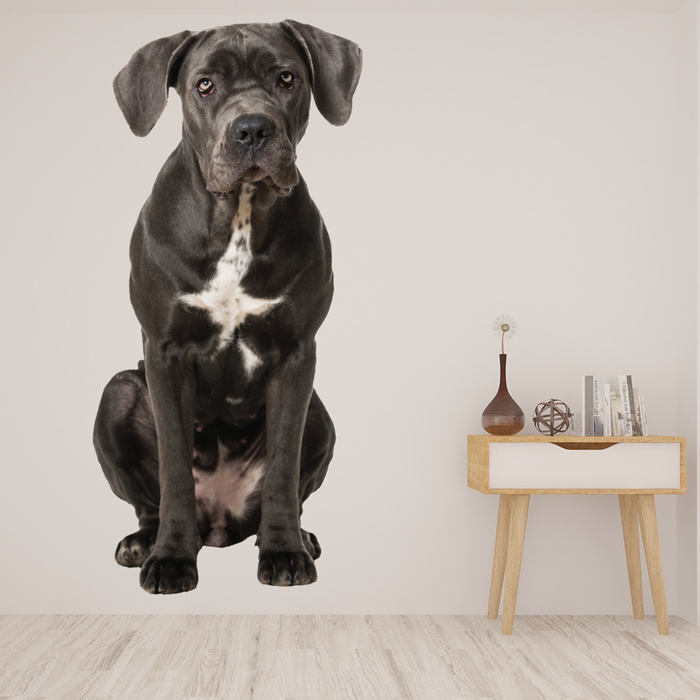 Black Dog Wall Sticker