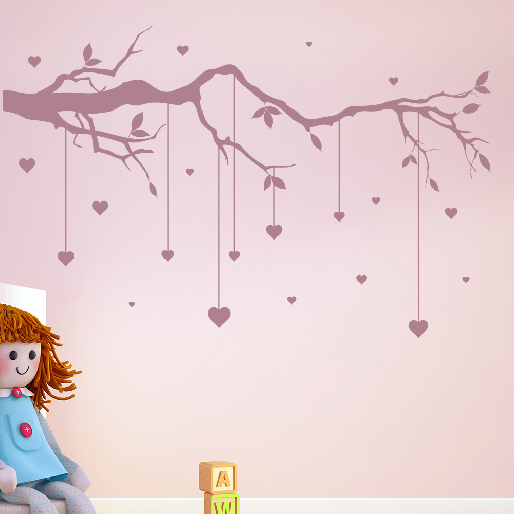 Tree Branch Love Heart Wall Sticker | Icon Wall Stickers