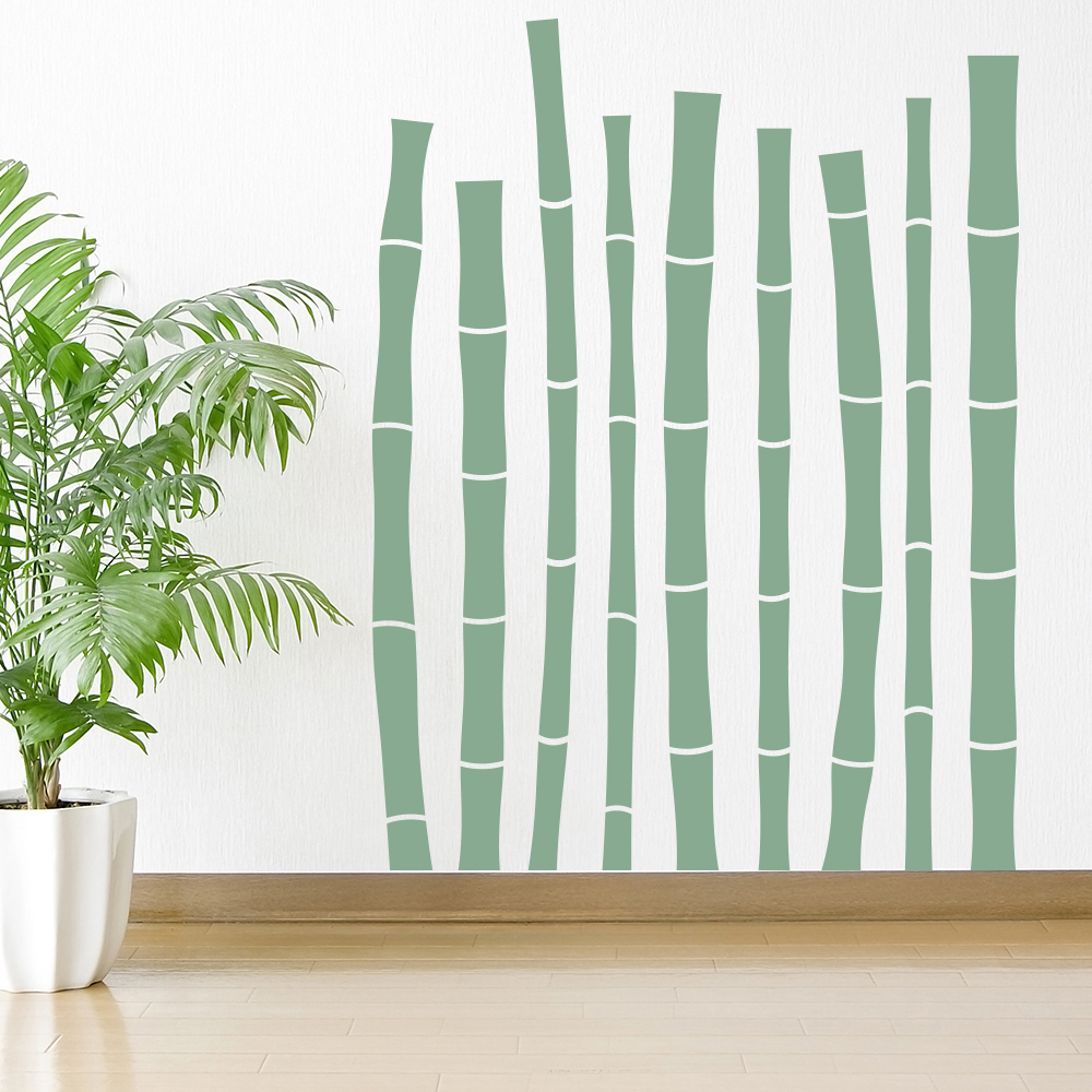 Bamboo Trees Wall Sticker
