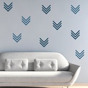 Chevron Design Arrow Wall Sticker Pack