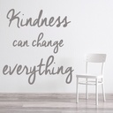 Kindness Inspirational Quote Wall Sticker