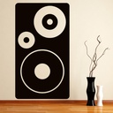 Music Speaker DJ Music Wall Sticker