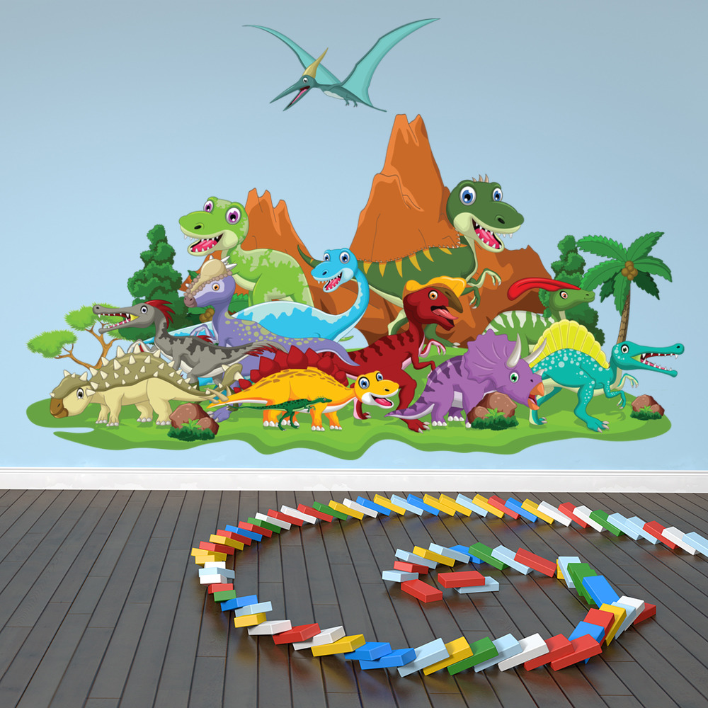 Dinosaur World Jurassic Wall Sticker
